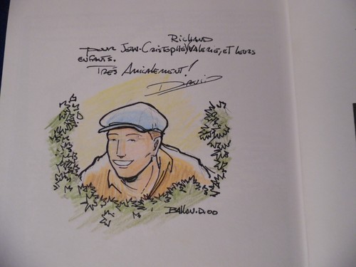 Dédicacé david - bd,