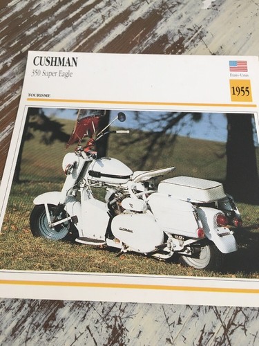Cushman 350 super eagle - super, 1955