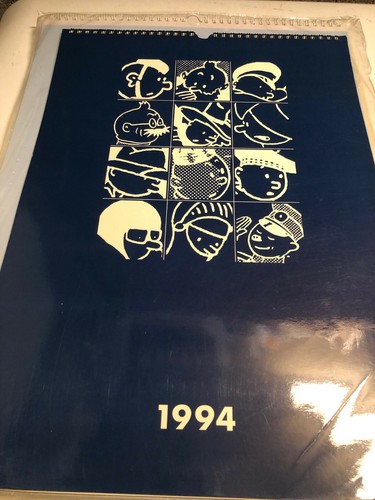Calendrier tintin spirale 1994 - calendrier,