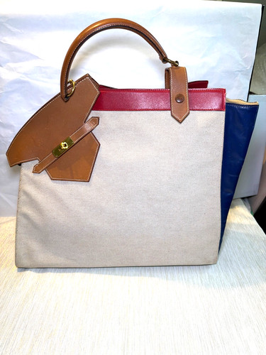 Hermès toile sac - hermès, himalaya