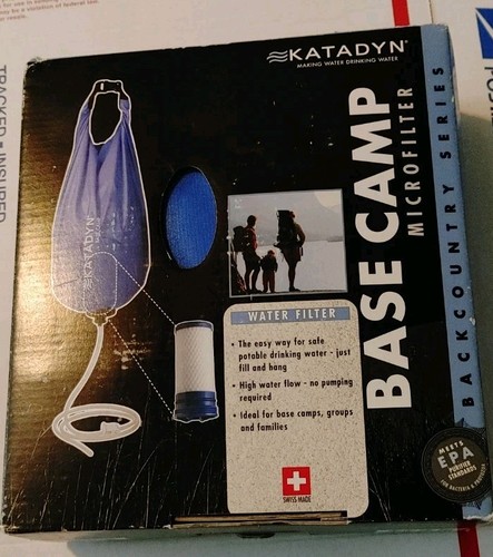 Katadyn base camp - camp, water