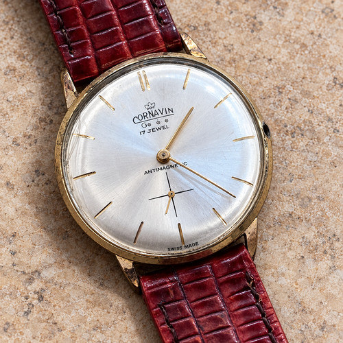 Montre vintage cornavin swiss - vintage,