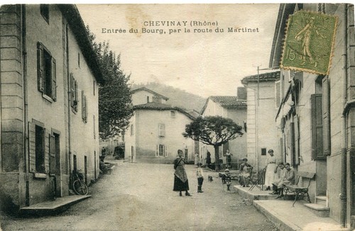 Carte chevinay entrée - carte,