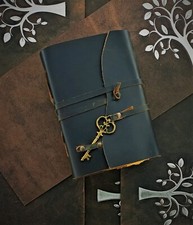 Journal ancien relié en cuir