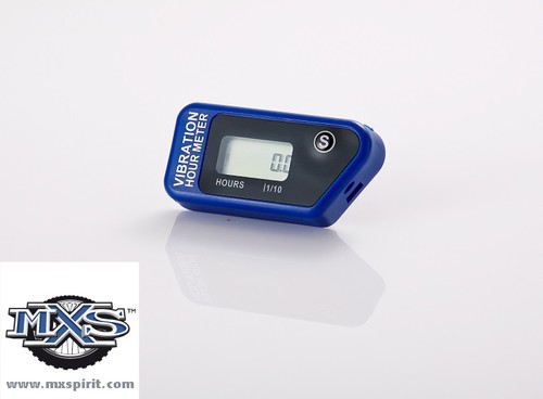 Compteur heure sans fil bleu - compteur,
