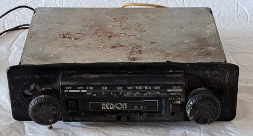 Ancien auto radio cassette - auto-radio, /
