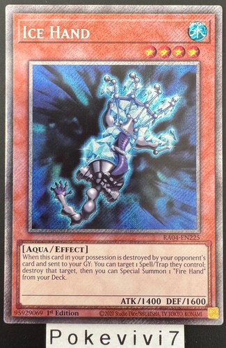 Carte ice hand - yu-gi-oh!,