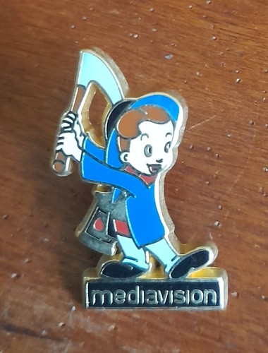 Pin télévision - pin's,