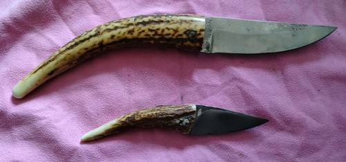 Deux couteaux brut forge - brut,