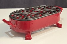 Ancien Chauffe Plat Staub En
