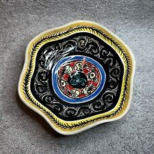 Petit Plat Faïence Quimper Youen Décor Celtique Triskell