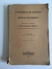 GUTTON génératrices de