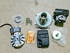STIHL FS83 HT73 CRANKSHAFT CYLINDER RINGS FLYWHEEL IGNITION MUFFLER CLUTCH HUB