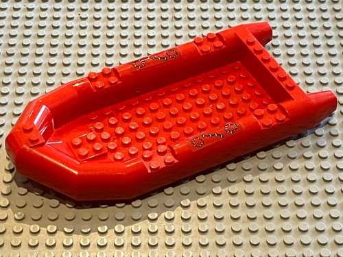 Bateau zodiac lego red boat - bateau,