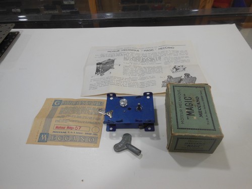 Moteur ressort meccano - moteur, à