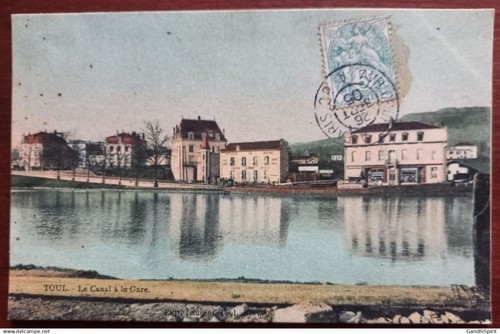 Toul canal la gare - toul, à
