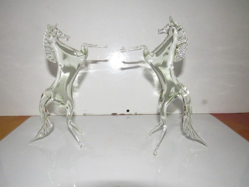 Chevaux cabrés fait main - 2,