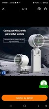 Ventilateur Usb Portable  Rechargeable Pliable  Silencieux