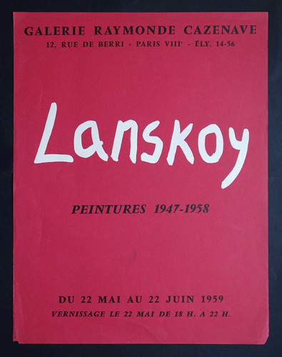 Lanskoy peintures 1947 - lanskoy, 1947-58