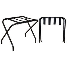 2x bagages métal pliant