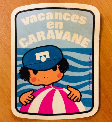 Autocollant ancien jean - autocollant,