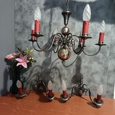 Lustre Hollande 70 80, métal