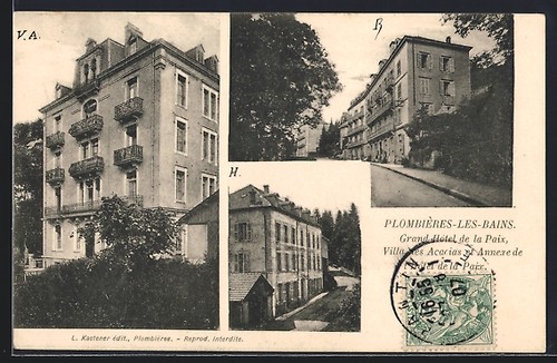 Cpa plombières les - cpa, plombières-les-bains