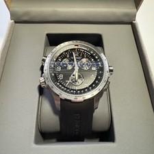 Hamilton Khaki X-Wind GMT Chrono Quartz 46mm - Black Band - H77912135