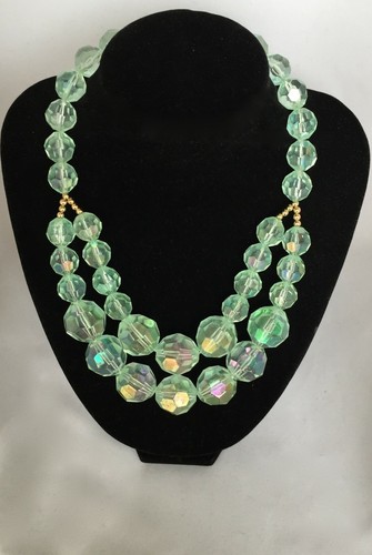Collier double rang - en, partie/