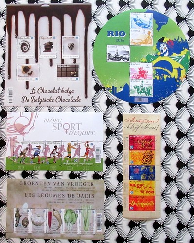 Lot timbres belges - lot,