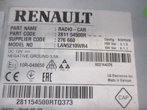 Autoradio recepteur renault - autoradio,