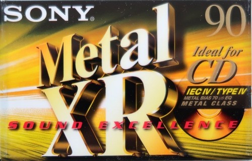 Sony metal type - sony, iv