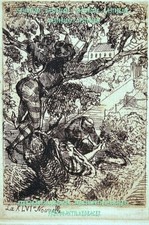 GRAVURE MOINE COQUIN ANONYME