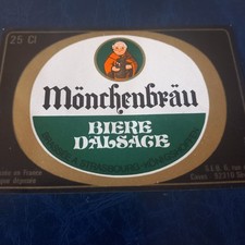 Étiquette biere d'alsace Brie