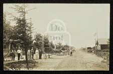 Rare RPPC of the Post Office in Manzanita, Oregon. C 1910's Tillamook County. 