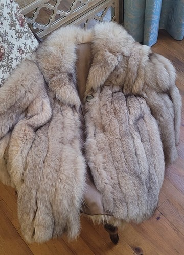 Manteau fourrure renard - manteau,