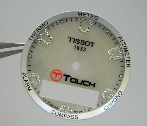 Cadran tissot touch diamond - cadran, t