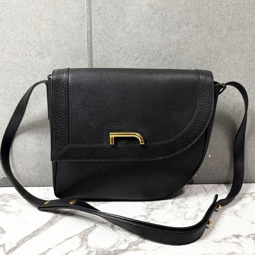 Delvaux 2way black leather - black,