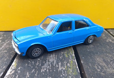 PEUGEOT 504 RARE BLUE ROY NOREV JET CAR FRANCE 1/43 METAL, VGC missing bumper