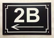 plaque pvc numero de rue ou de