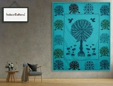 Tenture Murale En Coton Kantha