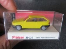 rare voiture PREISER 1/87 ho OPEL ASTRE FLIEBHECK  wiking norev praline