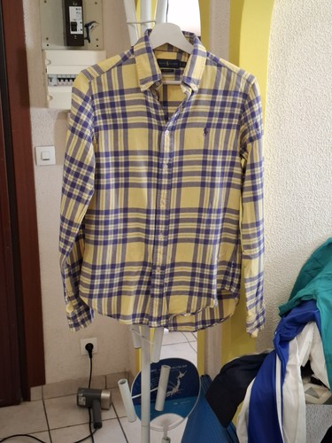 Chemise ralph lauren flanelle - chemise,