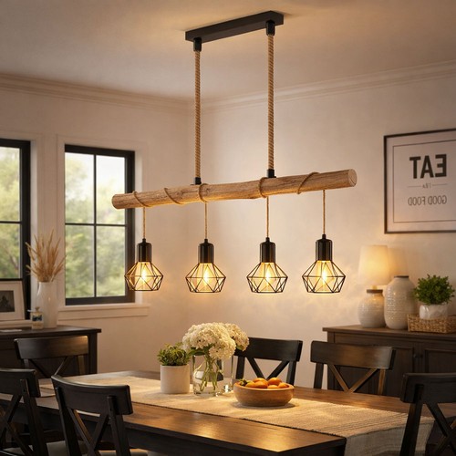 Plafonnier led suspension noir - plafonnier,