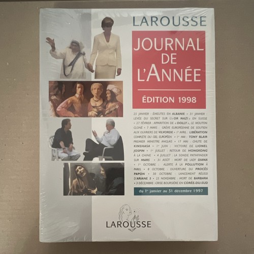 Larousse journal l année - de, l'année