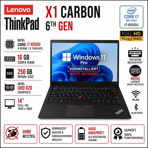 Lenovo thinkpad carbon 6th - lenovo,