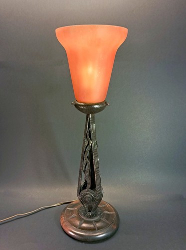 Art déco superbe lampe - déco, en