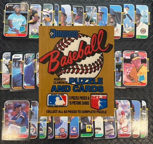 1987 donruss mlb baseball - 1987,