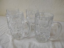 4 Verres à bière Chopes de