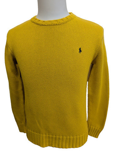 Pull polo ralph - ralph, jaune